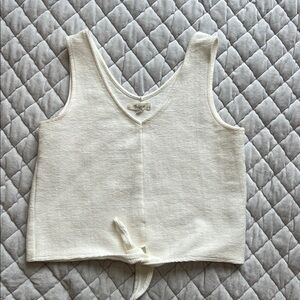 Madewell Cream Tank Top